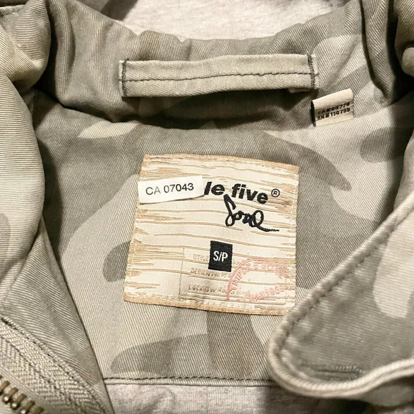 Triple Five Soul Hooded Jacket Camo Ladies Size Small Coat - Picture 3 of 16
